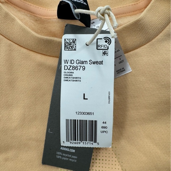 NWT Adidas Longsleeve Sweatshirt - Picture 5 of 10